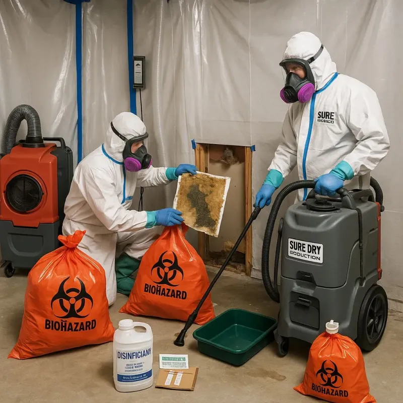 Contaminated Water Handling Protocols process in Santa Venetia, CA