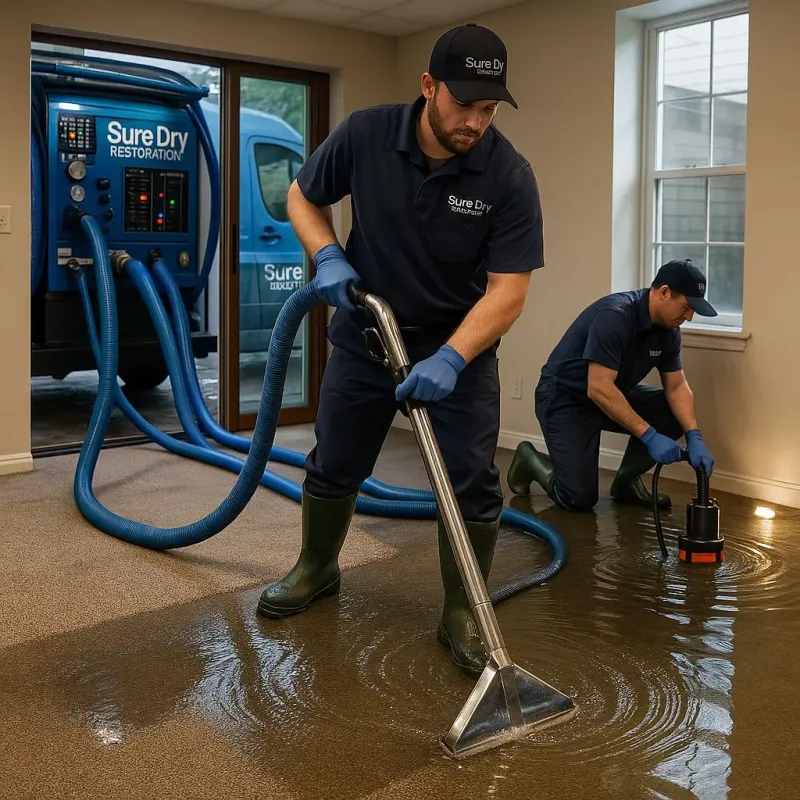 Water Extraction and Removal process in Santa Venetia, CA